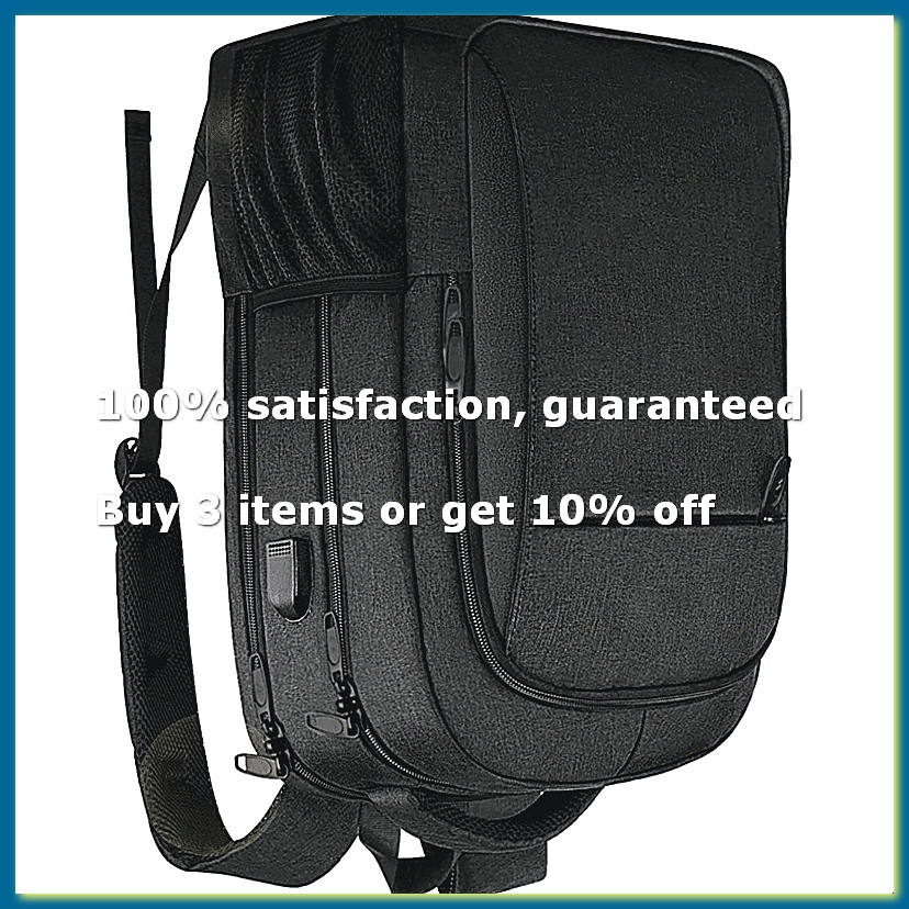 Travel Backpack Anti Theft - Большой дорожный рюкзак для ноутбука, деловой