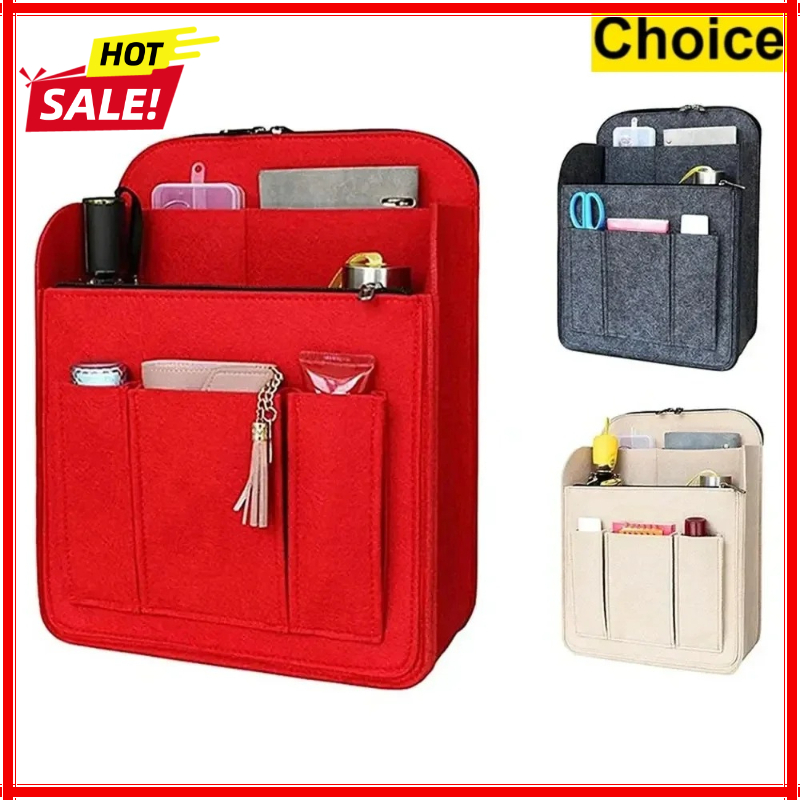 Backpack Insert Organizer - Органайзер для косметики из фетра: вкладыш
