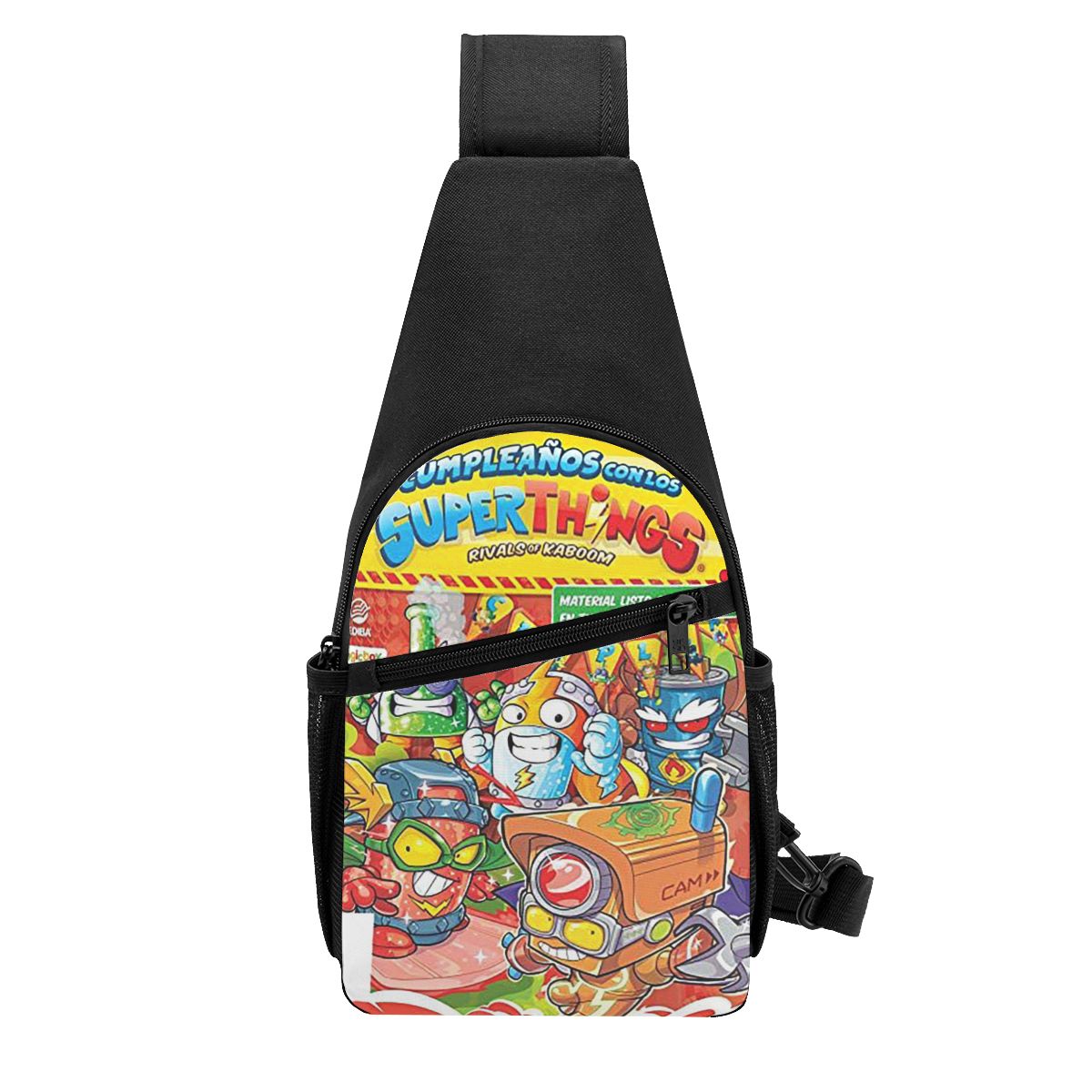 Sling Backpack Shoulder - Сумка-слинг Super Zings Superthings с героями