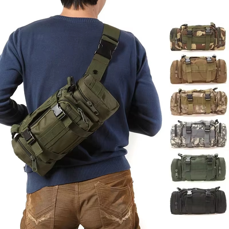 Hiking Backpack Waterproof - Мужская тактическая поясная сумка Molle, водонепроницаемая,