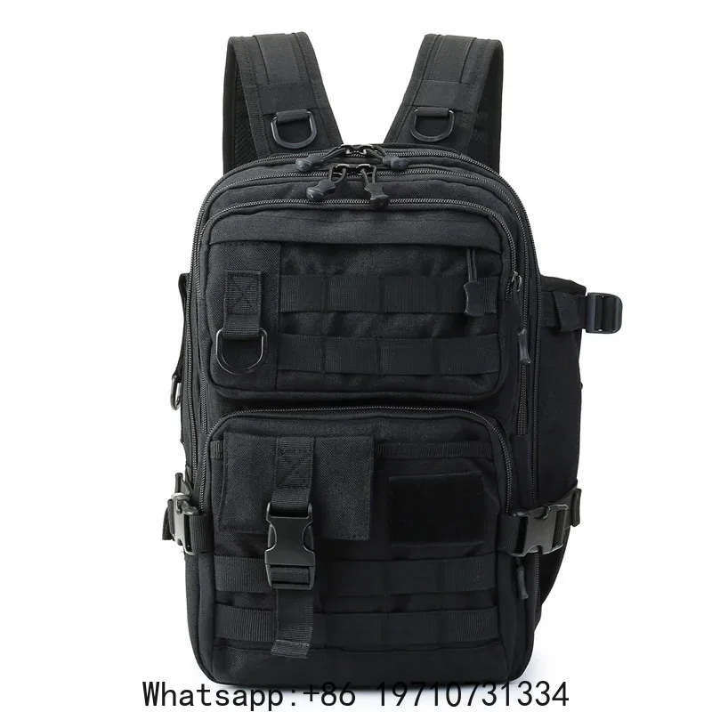 Sling Backpack Shoulder - Водонепроницаемый рюкзак-сумка 1000D для снастей, двойная