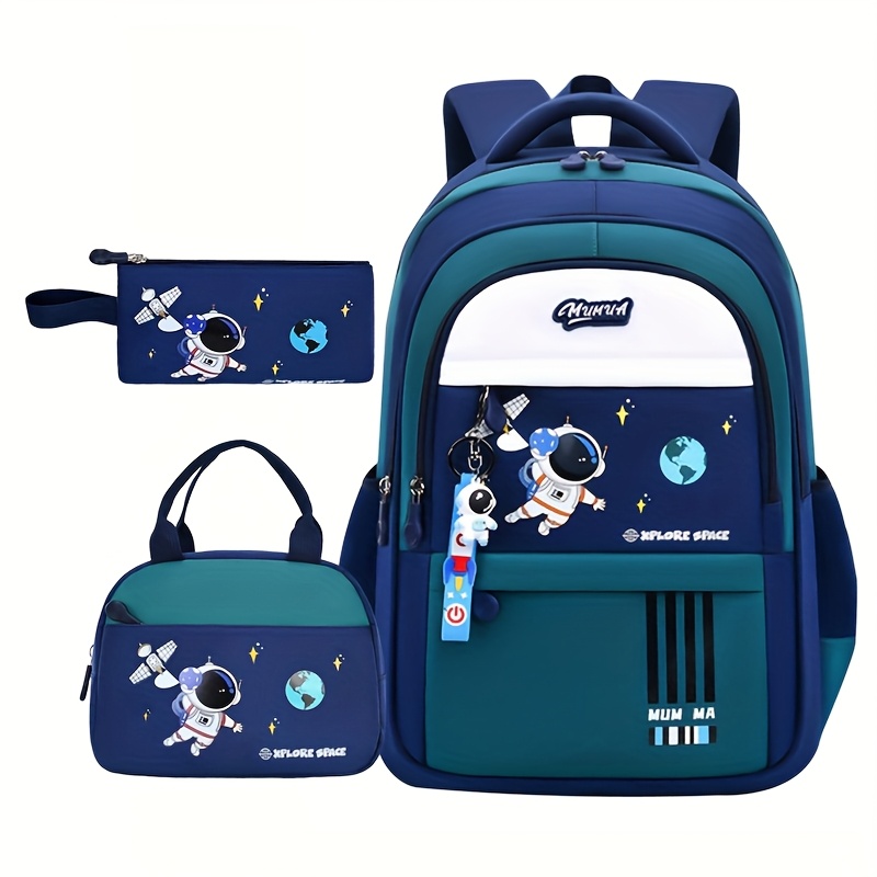 School Backpack Teen - Новый рюкзак с мультяшным изображением космонавта,