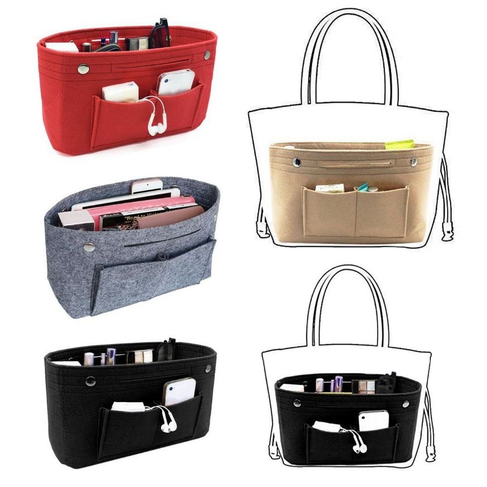 Backpack Insert Organizer - Новая высококачественная простая фетровая сумка-вставка, большая