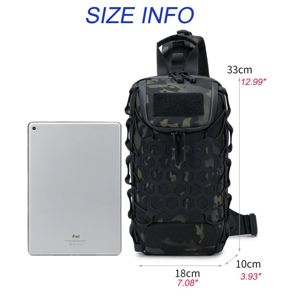 Новая тактическая сумка-слинг  – обзор и цена Sling Backpack Shoulder