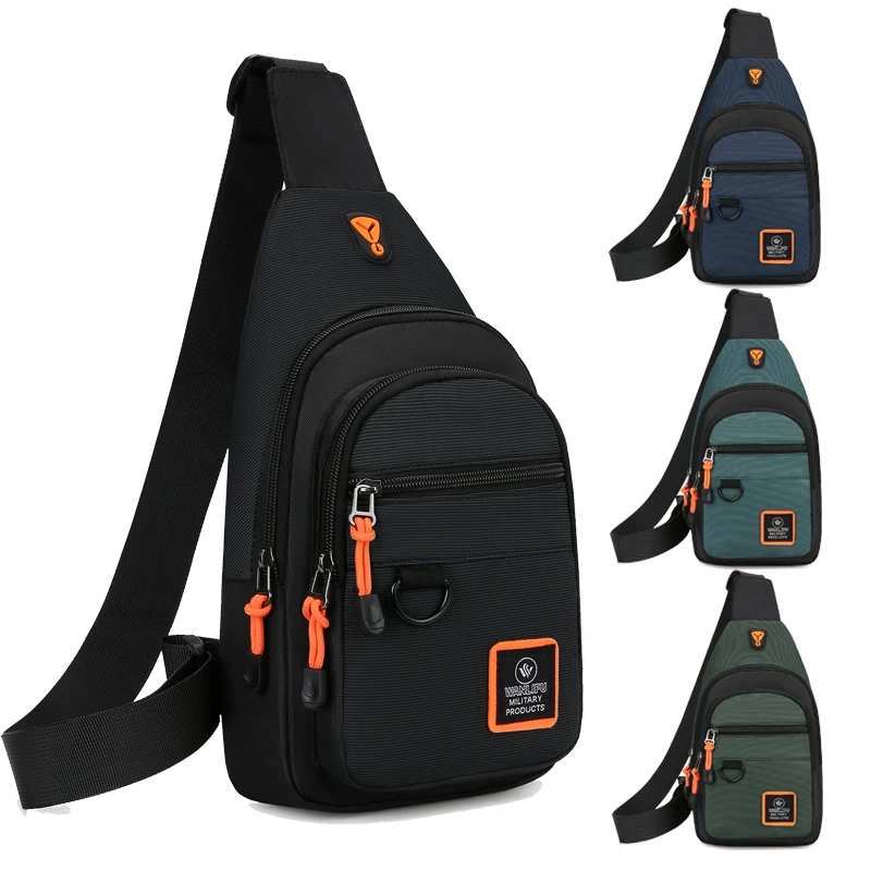 НОВАЯ Мужская нагрудная сумка, – обзор и цена Hiking Backpack Waterproof