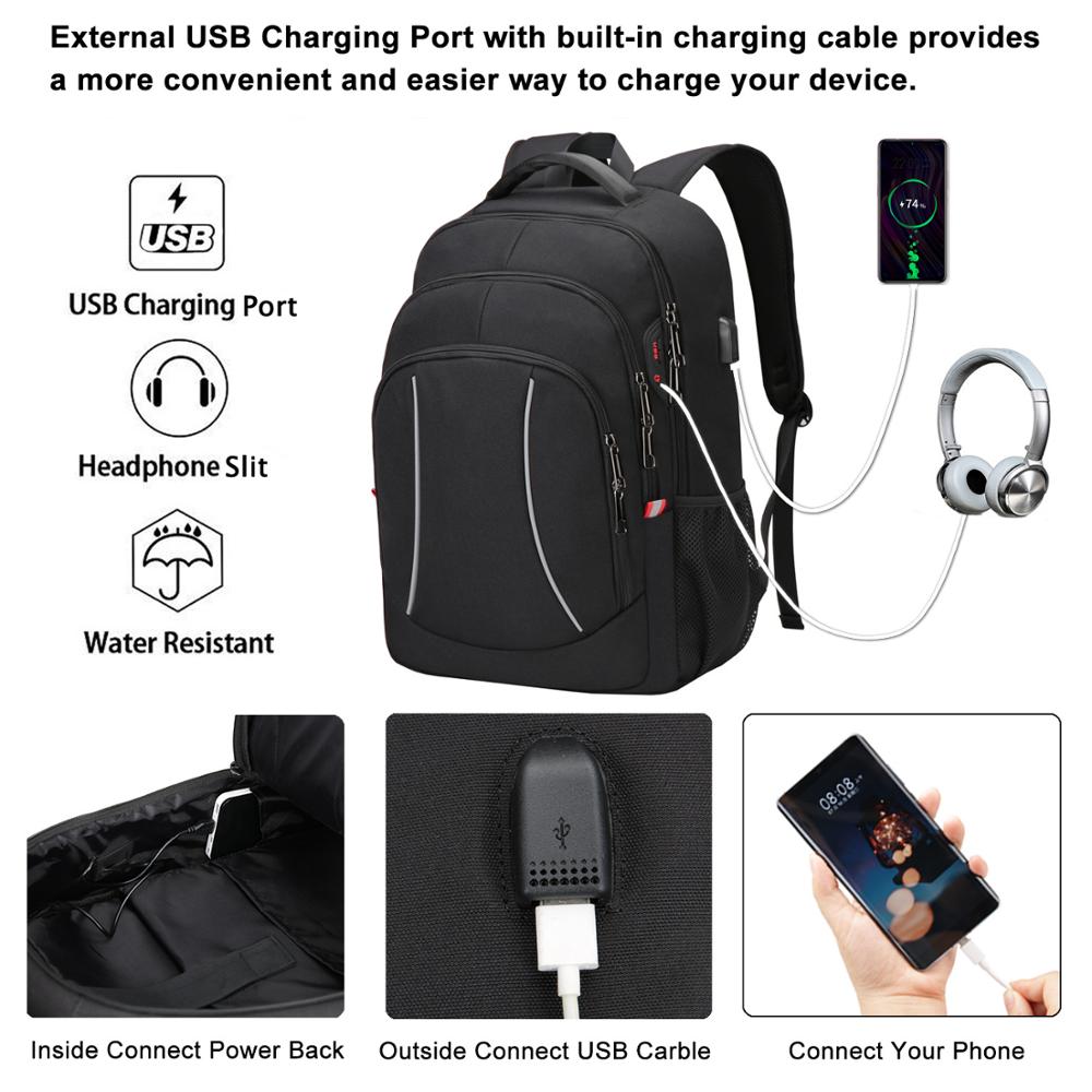 Мужской многофункциональный до – обзор и цена Travel Backpack Anti Theft