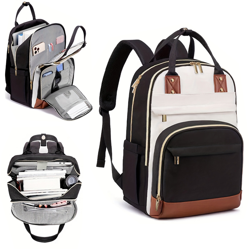 Женский многоцветный рюкзак с  – обзор и цена Canvas Backpack Casual
