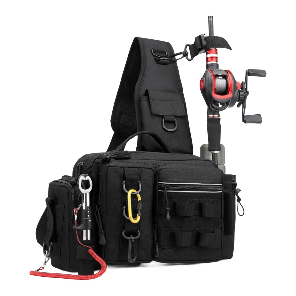 Рыболовный рюкзак с держателем – обзор и цена Hiking Backpack Waterproof