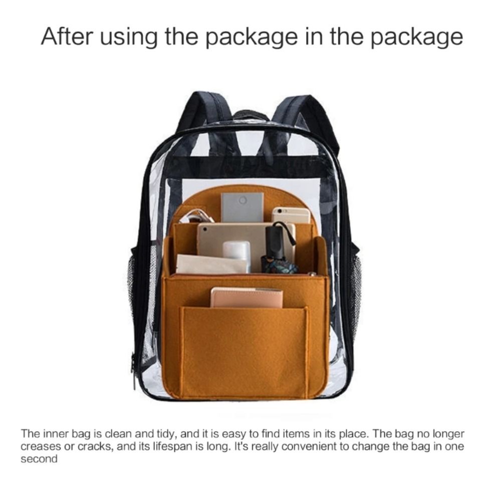 Органайзер для макияжа, фетров – обзор и цена Backpack Insert Organizer