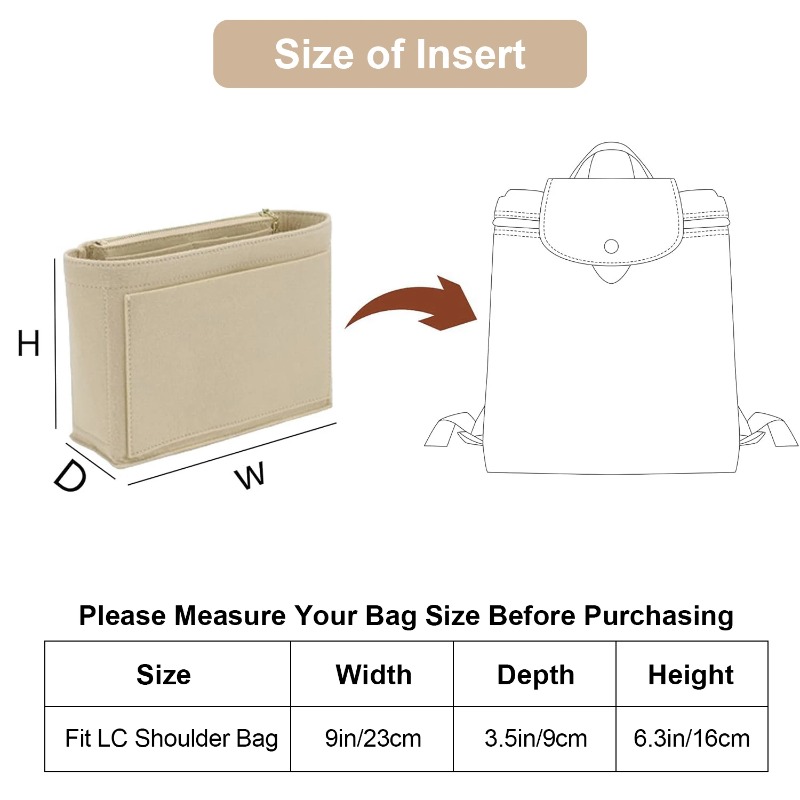 Легкий рюкзак, внутренняя сумк – обзор и цена Backpack Insert Organizer